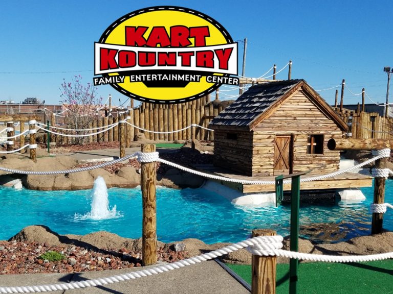 The Volcano miniature golf course
